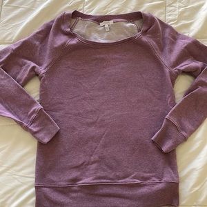 Purple Crewneck Sweatshirt